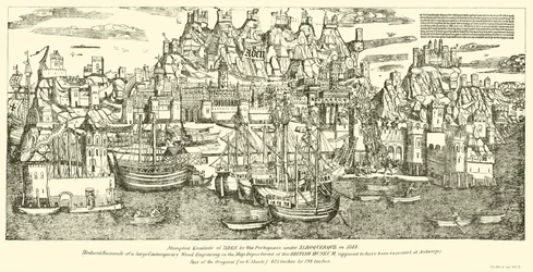 Versuchter Angriff auf Aden durch die Portugiesen unter Alboquerque, 1513